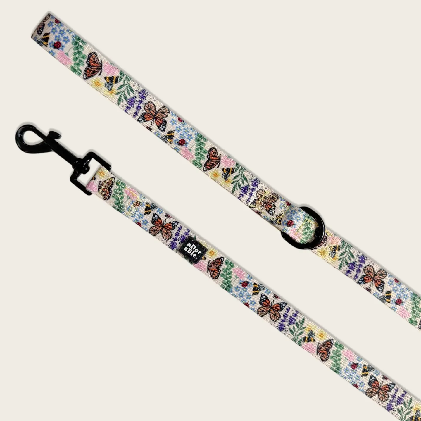 Dog Lead - Bumbles & Butterflies