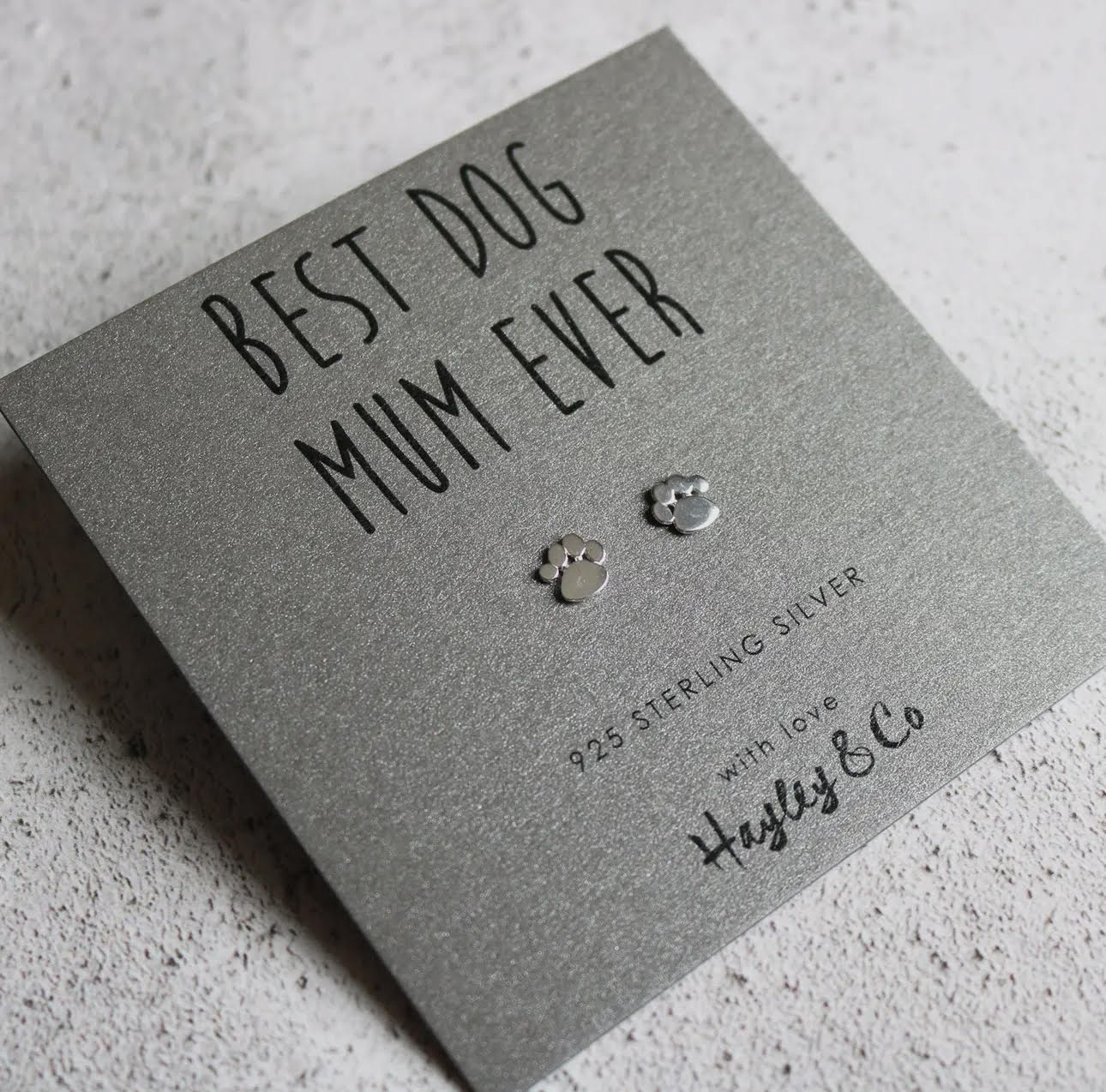 Best Dog Mum Earrings - Image 3