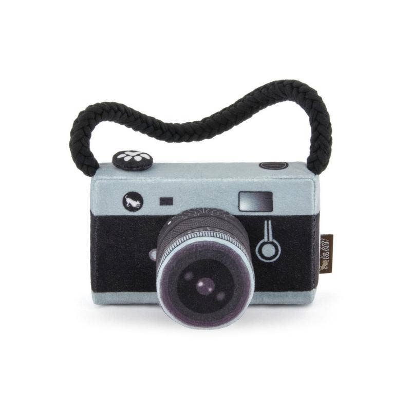 Camera Plush Dog Toy