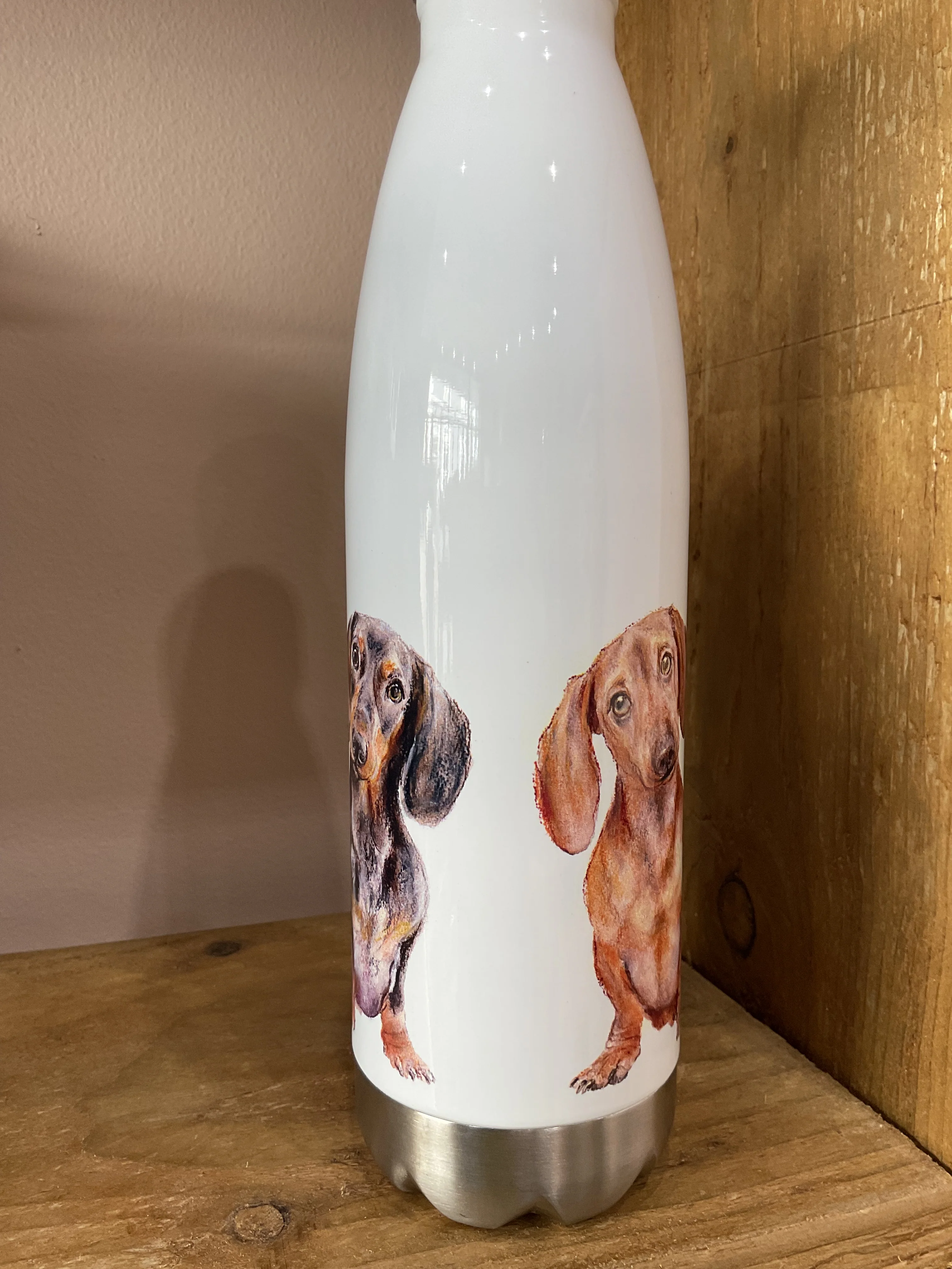 Chums, Dachshund, Insulated Water Bottle, Keeps Your Drink Hot or Cold - Image 3