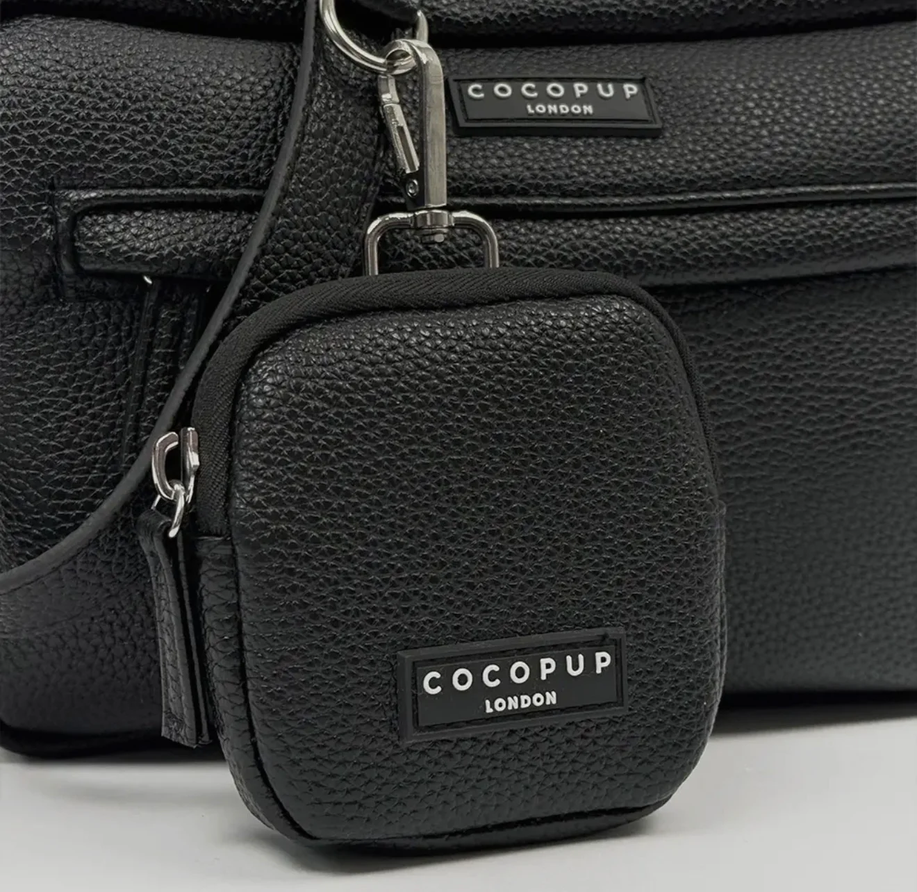 Cocopup London PU Leather Dog Walking Bundle - Black - Image 8