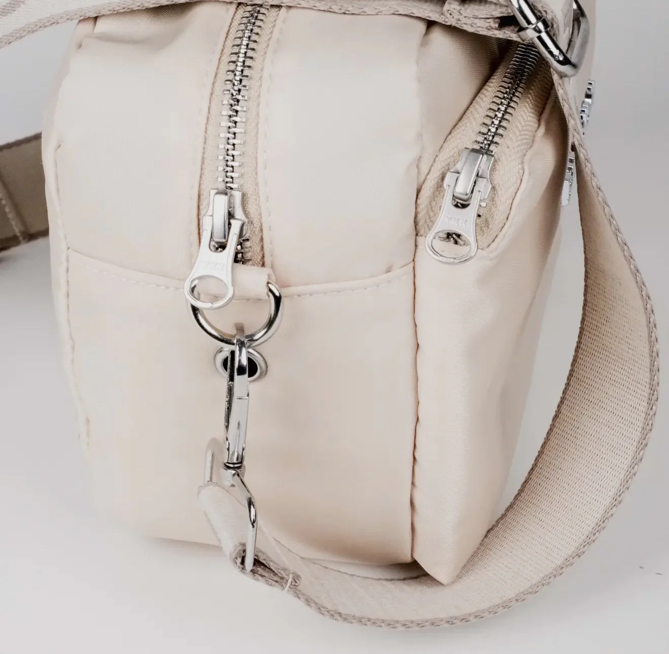 Cream Dog Walking Bag | Treat Pocket & Waste Dispenser - Image 4
