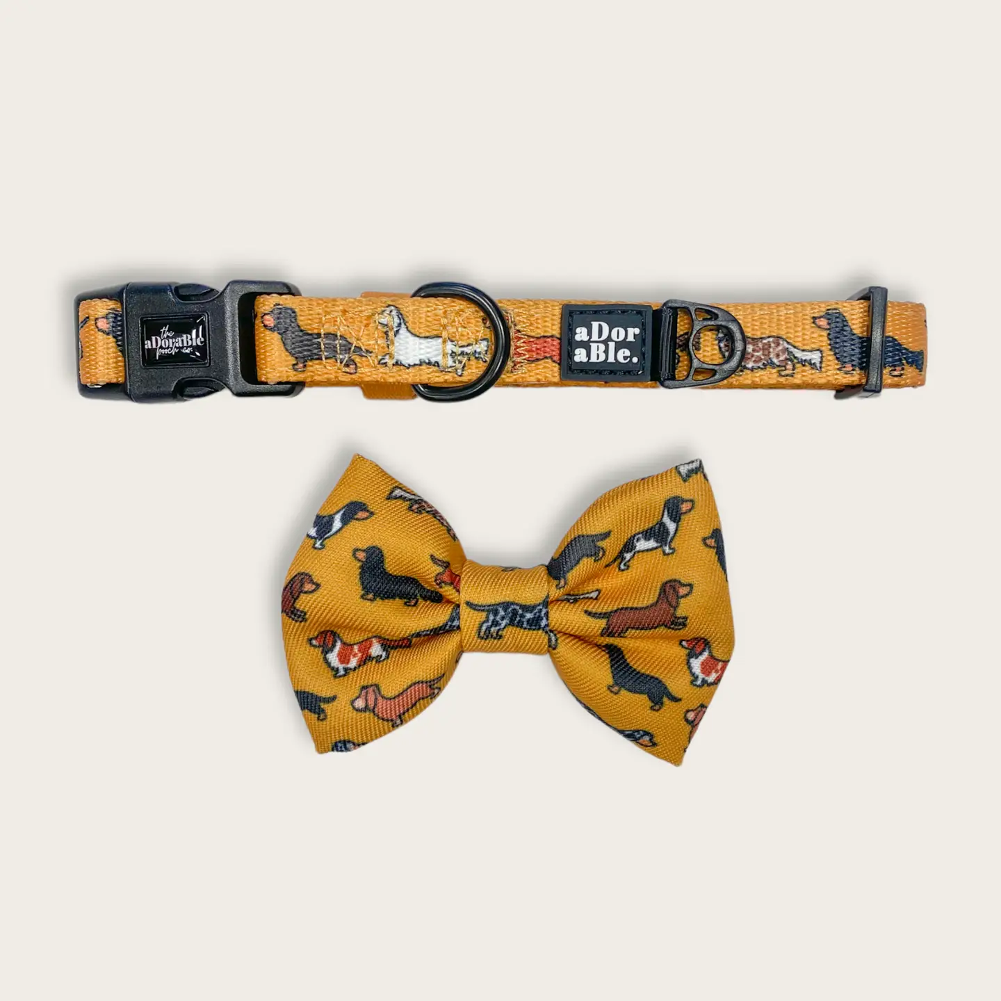 Dog Bow Tie - Dashing Dachshunds - Image 4