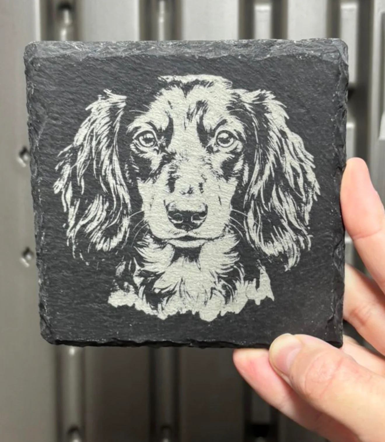 Dog Breed Engraved Slave Coaster - Laser Engraved Dog Lover Gift - Image 5