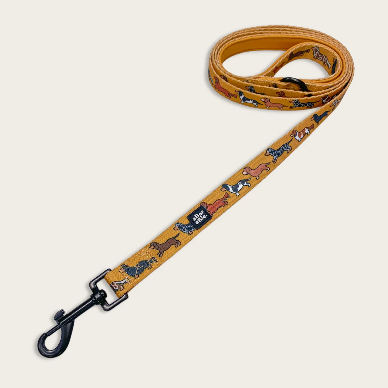 Dog Lead - Dashing Dachshunds