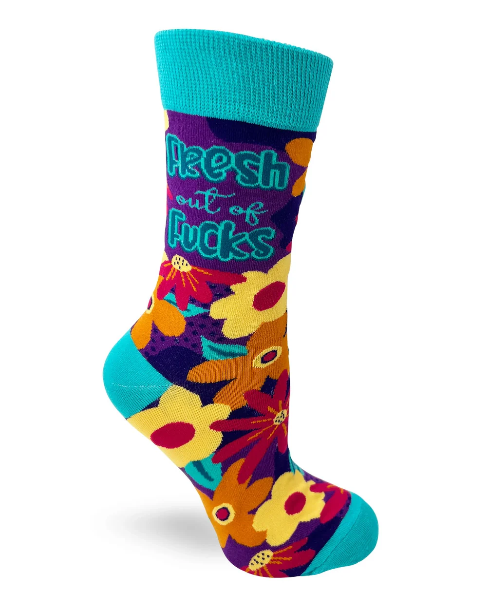 Fresh Out of F..Ks Ladies' Novelty Crew Socks - Image 3