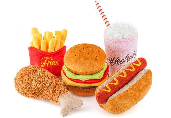 French Fries Plush Dog Toy - Image 4