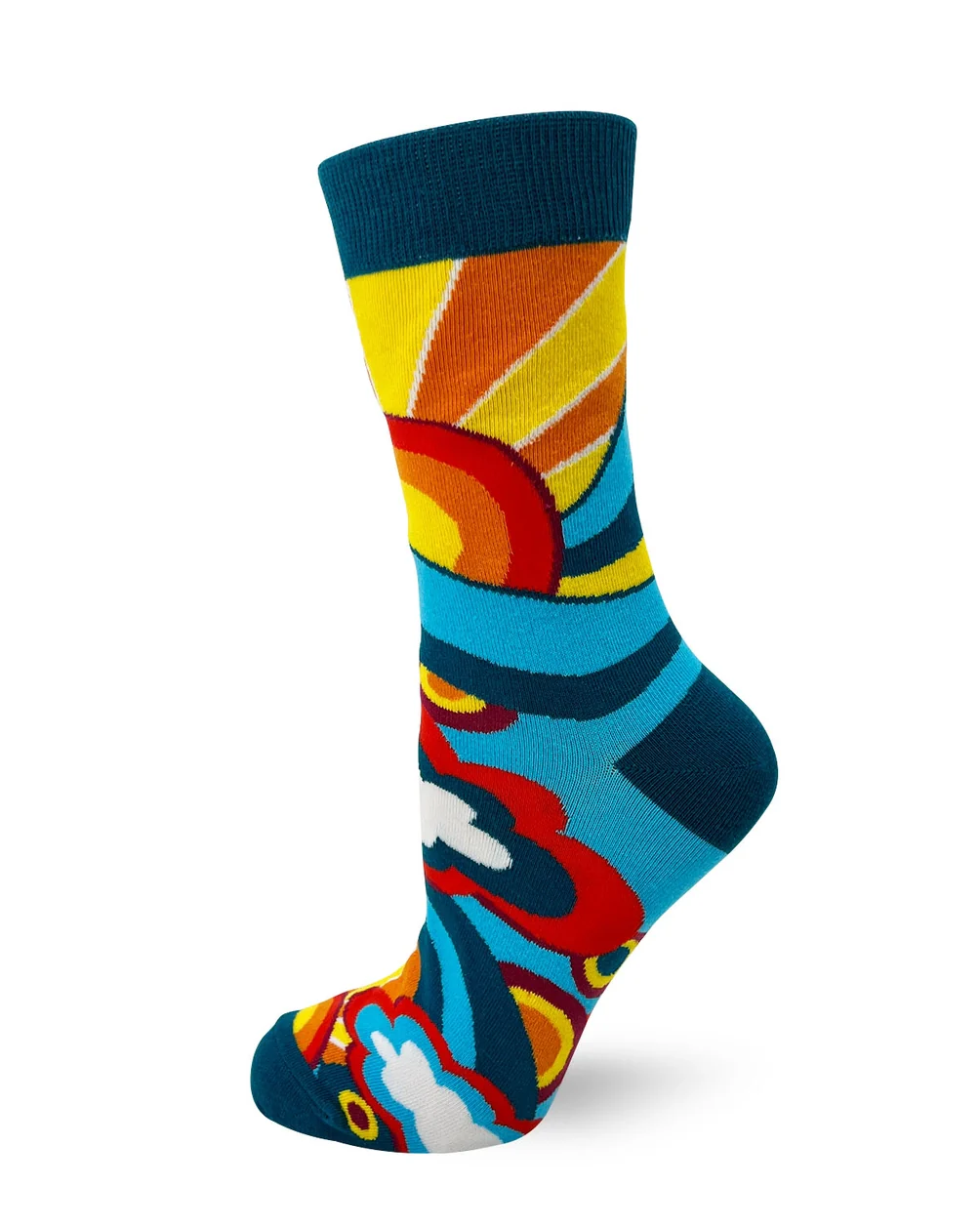Fuck This Shit Ladies' Crew Socks - Image 4