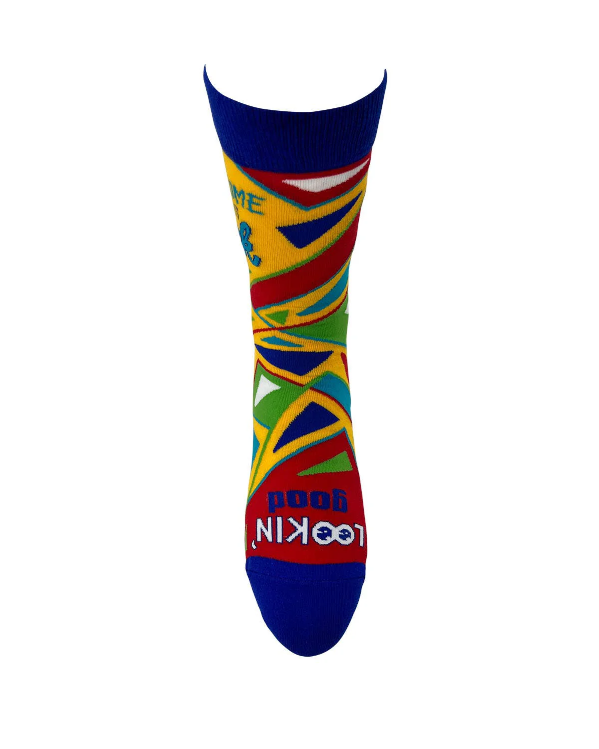 Handsome As F..k Lookin' Good Men's Novelty Crew Socks - Image 3