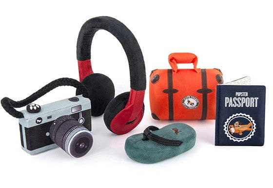 Headphones Plush Dog Toy - Image 3