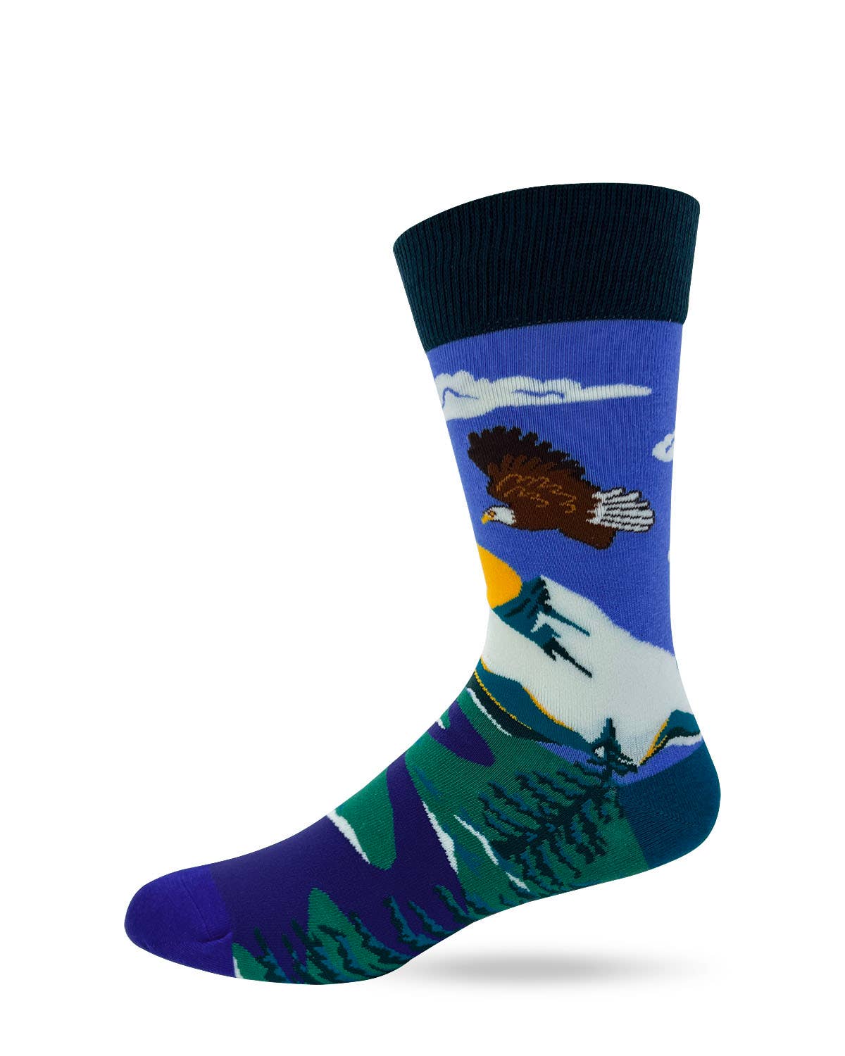 I Fuckin' Love it Out Here Men's Novelty Crew Socks - Image 3