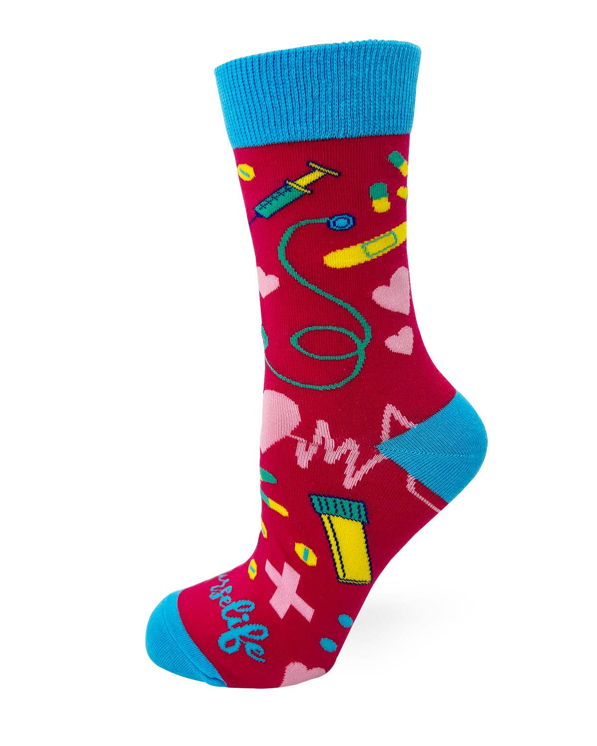 I See More Private Parts Than a Hooker Women's Crew Socks - Image 4