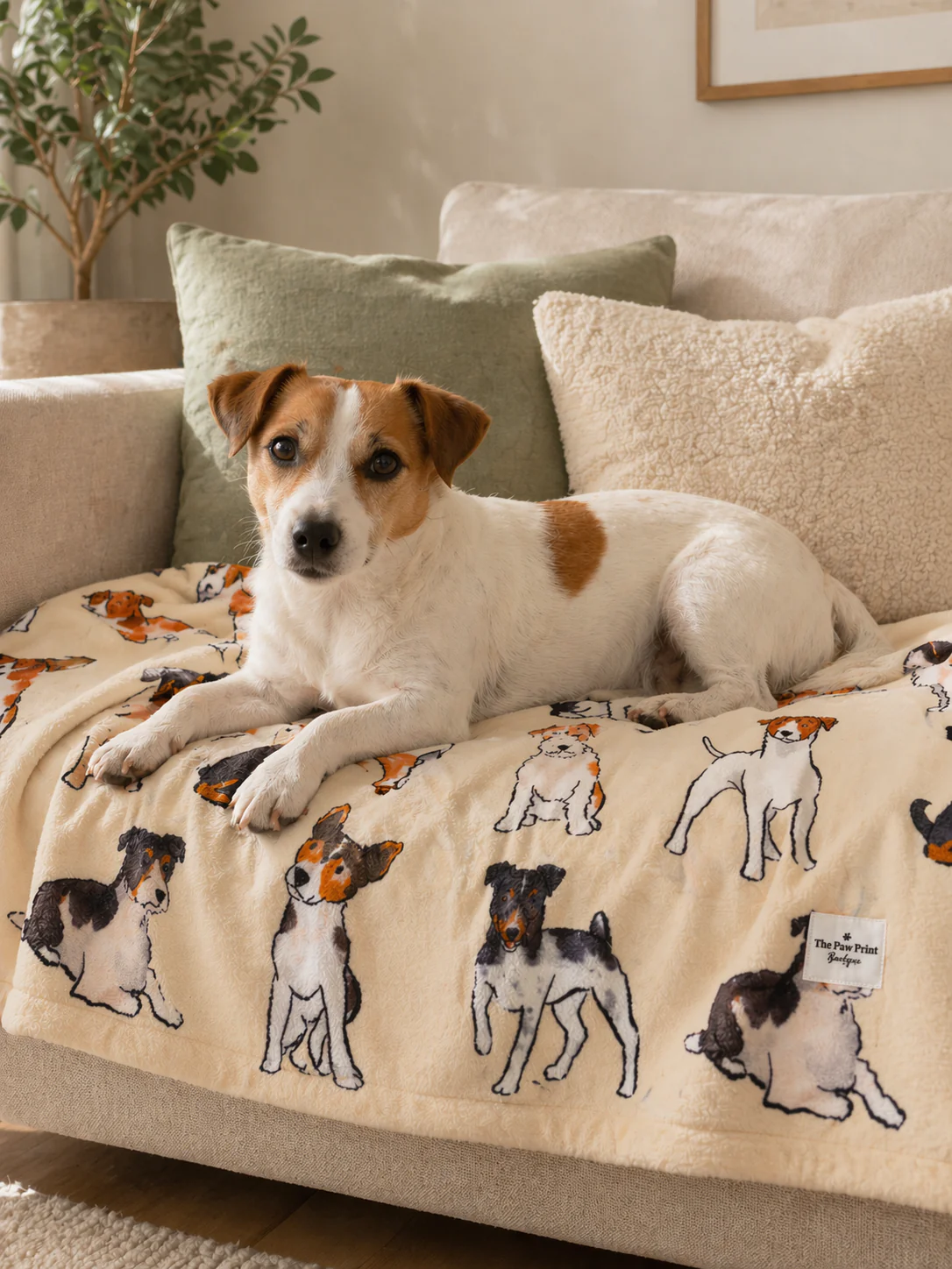Jack Russel Dog Blanket - Image 2