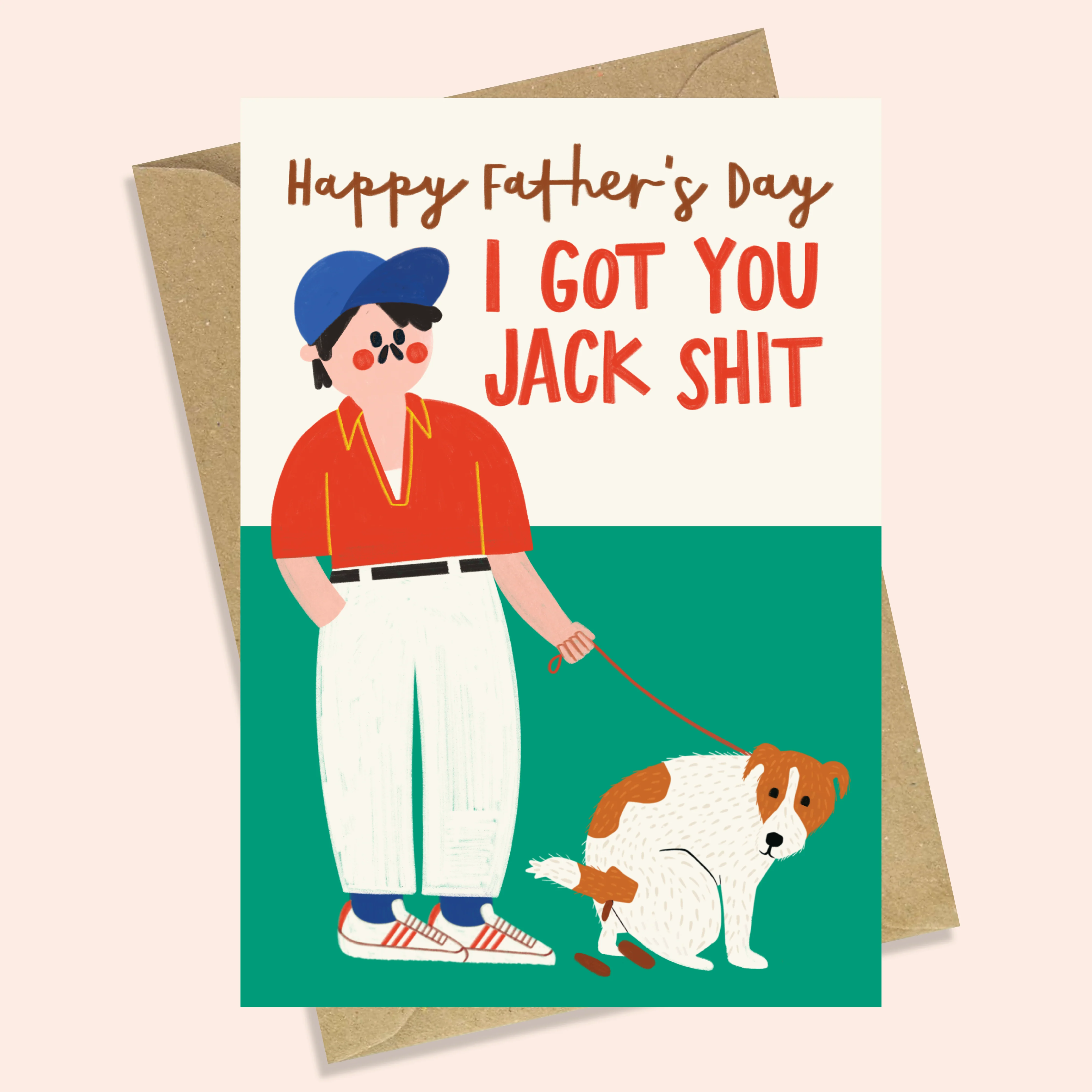 JACK SHIT - FUNNY FATHER'S DAY CARD