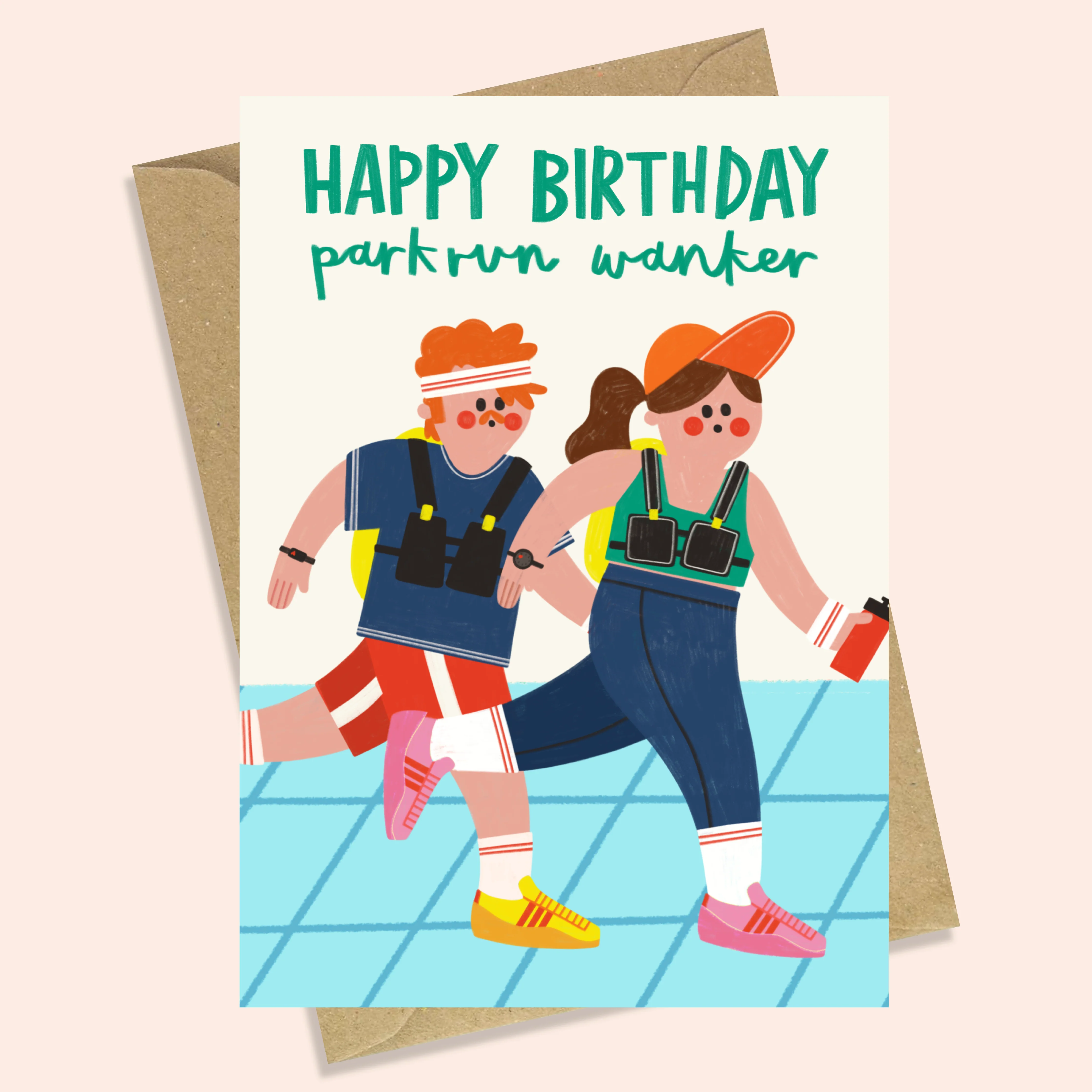 PARKRUN WANKER - FUNNY BIRTHDAY CARD