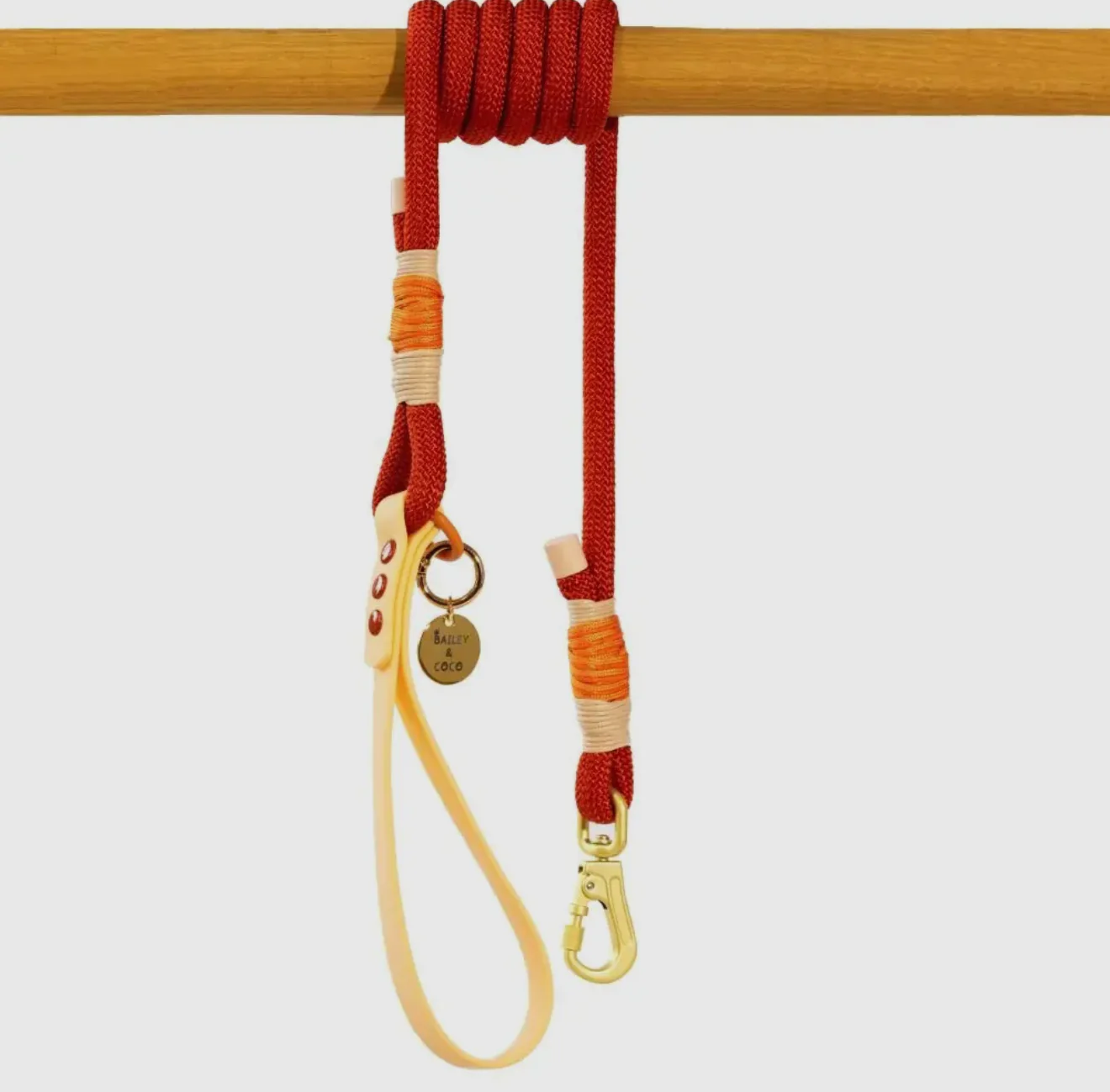 Rope Dog Lead - Colour Drops - Image 3