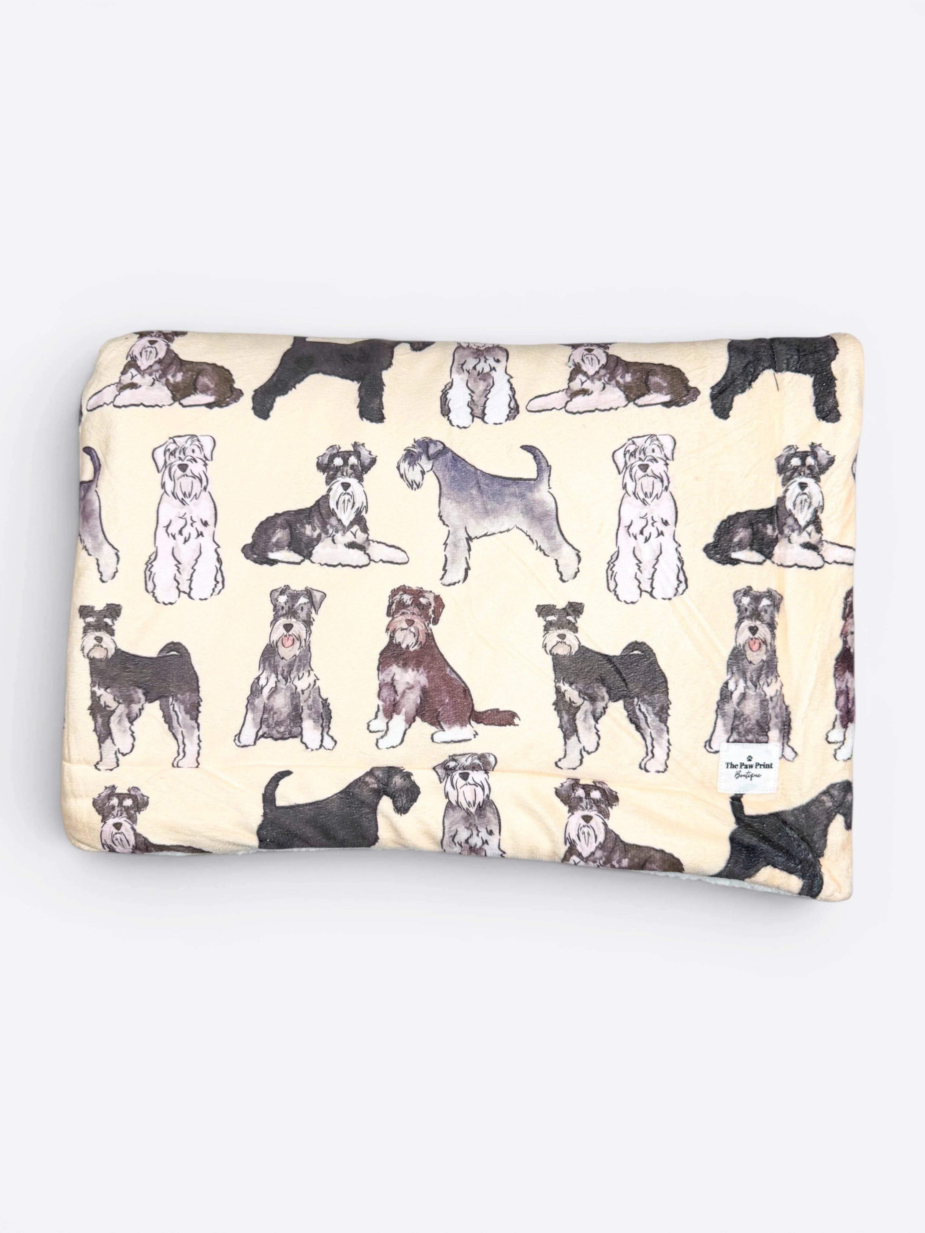 Schnauzer Dog Blanket