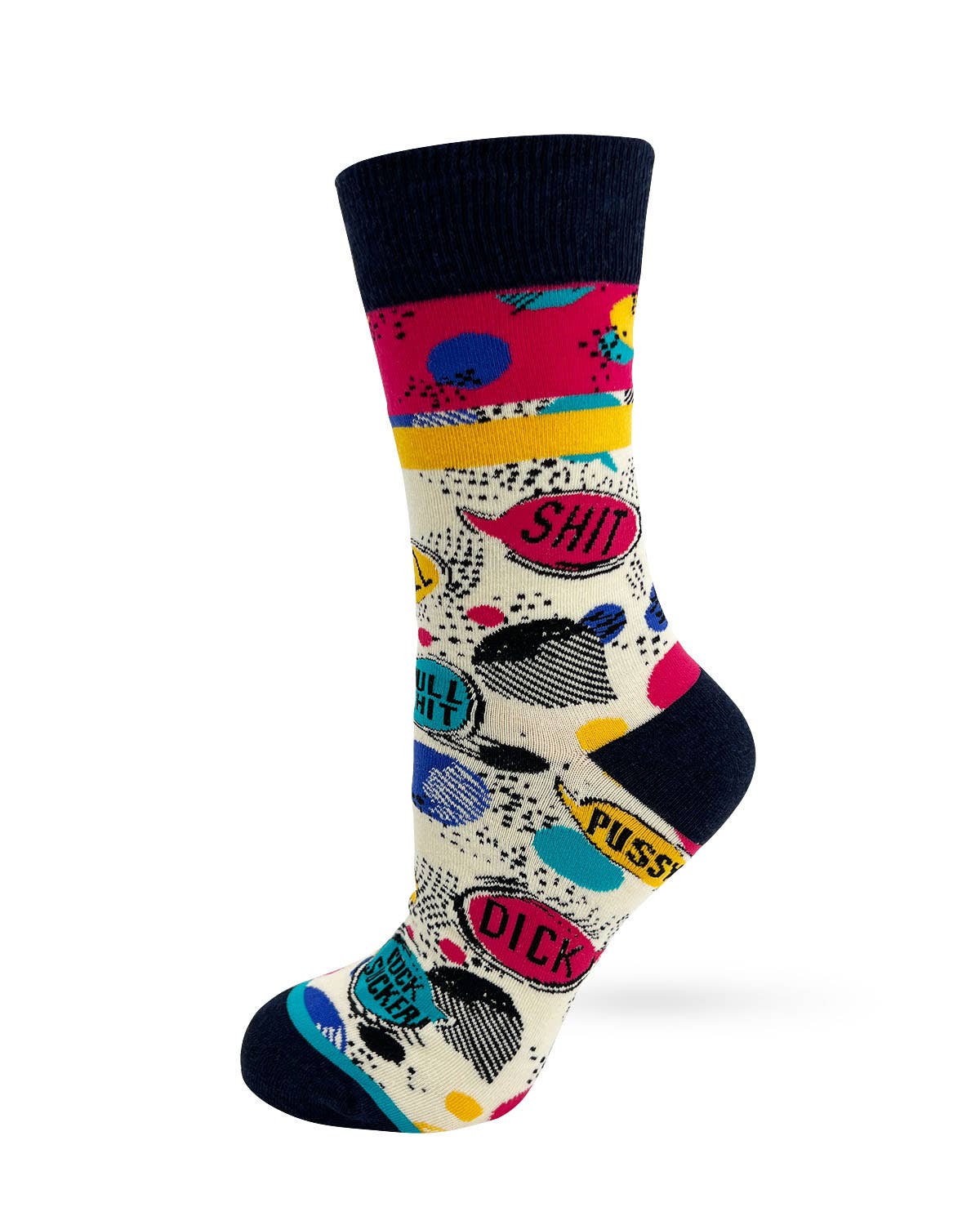 Swearing Always Helps Women's Crew Socks - Image 3