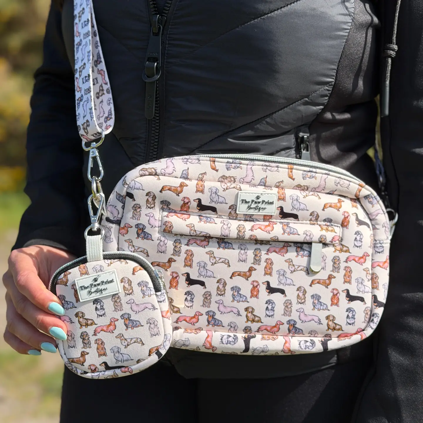 The Dachshund Dog Walking Bag