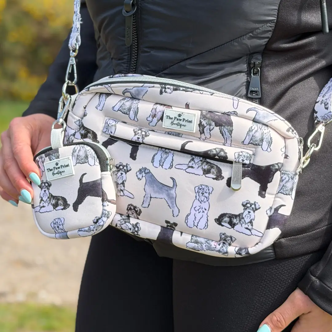 The Schnauzer Dog Walking Bag