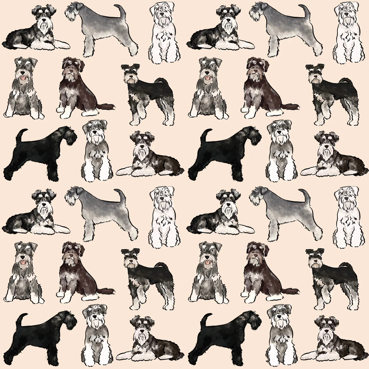 The Schnauzer Dog Walking Bag - Image 4