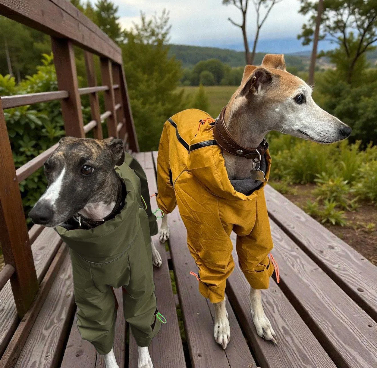 THERMALUXE FLEECE LINED DOG SUIT - Image 4