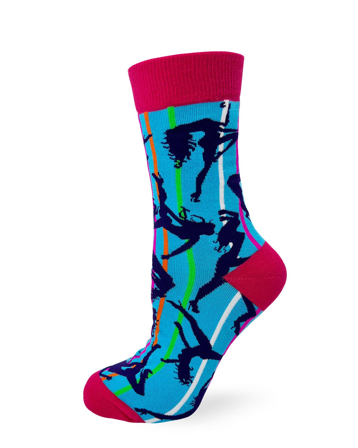 Workin' Harder Than an Ugly Stripper Women's Crew Socks - Image 3
