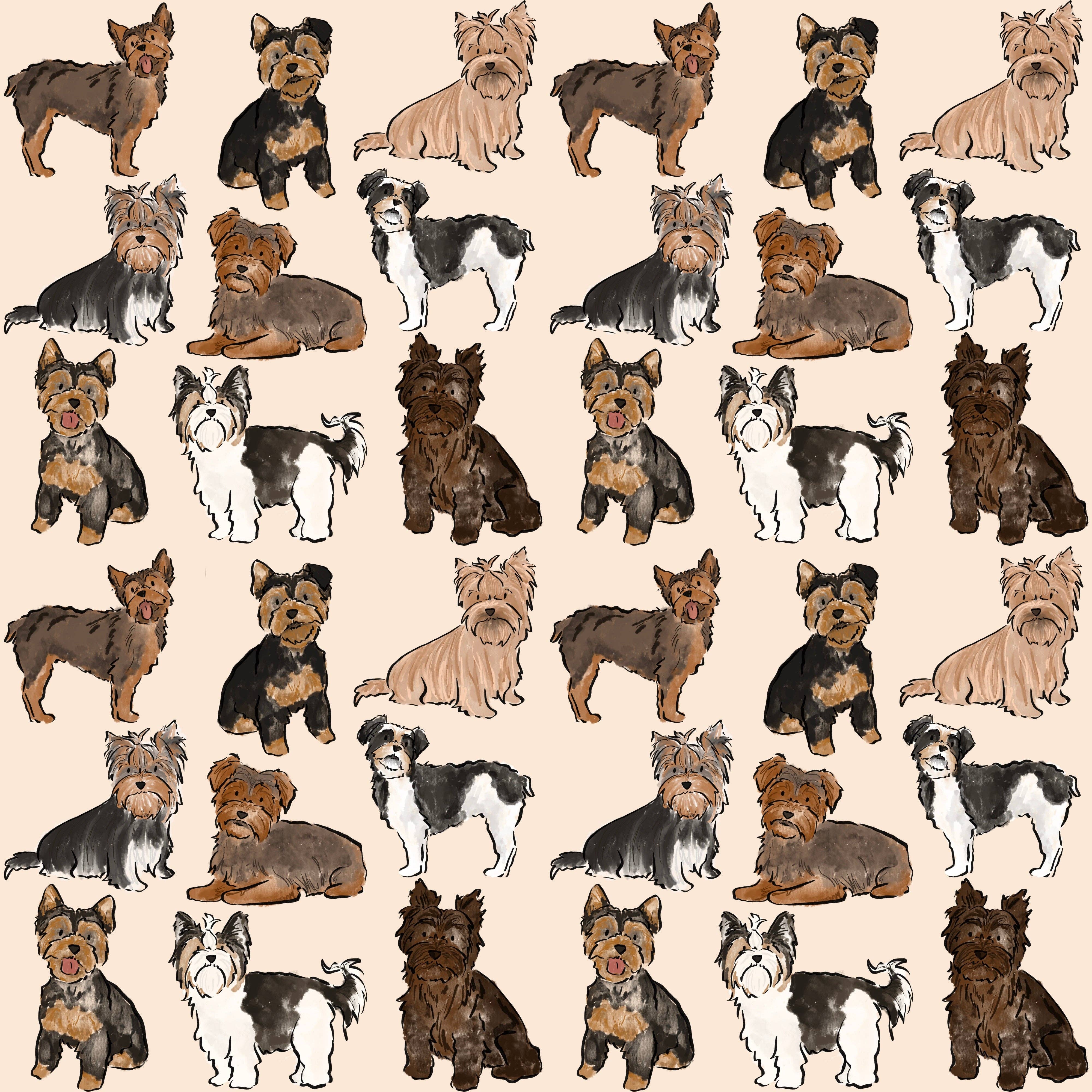 Yorkie Dog Blanket - Image 3